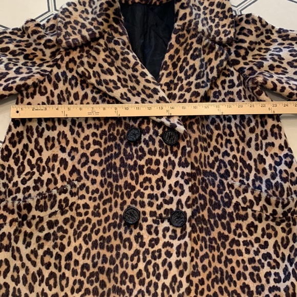 Vintage 1950s-60s leopard print coat - Picture 3 of 13